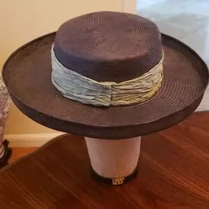 Hat Hand blocked and individually shaped 100%Sisal straw Noelle Danay Originals | Accessories | Hat Hand Blocked And  main image 2
